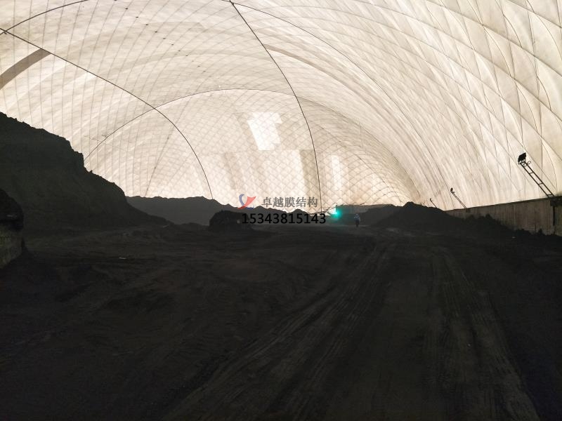 山西氣膜全封閉煤場——山西膜結構公司【專業廠家】