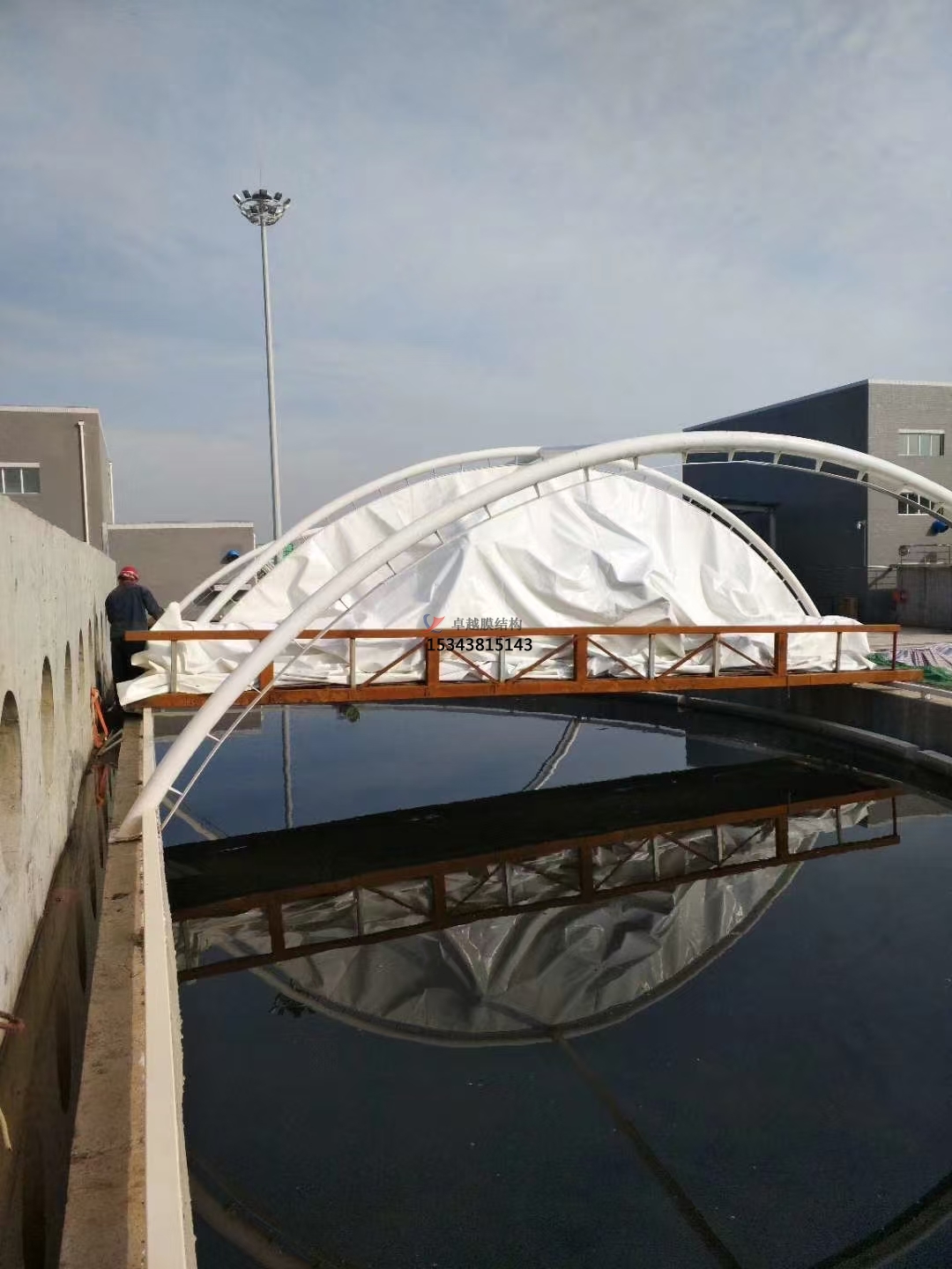永州污水池封閉罩——永州膜結構公司【專業廠家】