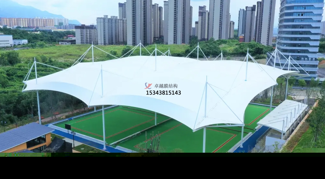 麗江門球場膜結構罩棚——麗江膜結構公司專業廠家