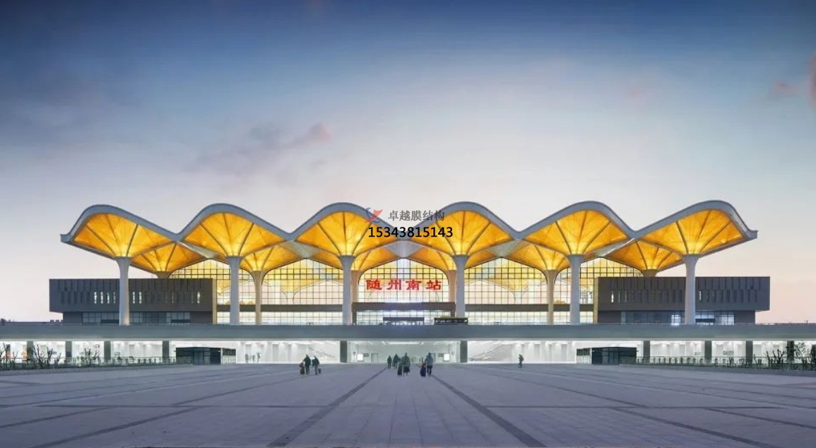 隨州高鐵站膜結構——隨州膜結構公司專業廠家