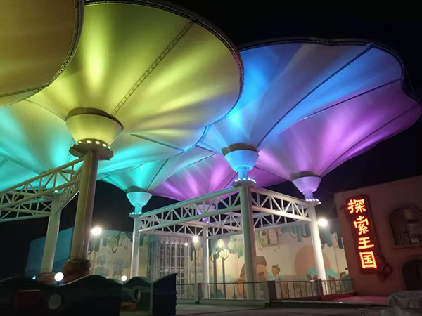 PVC膜材、PVDF膜材料、ETFE膜材、PTFE膜結(jié)構(gòu)有什么區(qū)別？