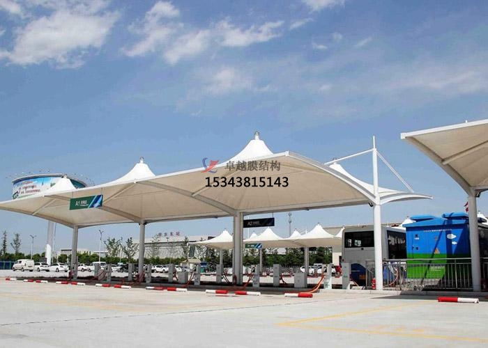 黔東南膜結構公司【充電樁<font color='red'>膜結構車棚</font>定制】黔東南膜結構廠家