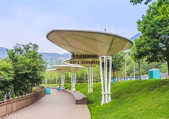 信陽張拉膜籃球場遮陽棚生產廠家設計施工【信陽師范學院張拉膜籃球場遮陽棚】等項目